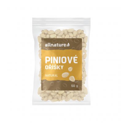 Allnature Piniové oříšky 50 g – Sleviste.cz