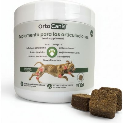 Ortocanis pokročilá kloubní výživa pro psy 110 ks kapslí 440 g – Zboží Mobilmania
