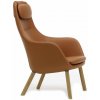 Křeslo Vitra Hal Lounge Chair leather premium cognac
