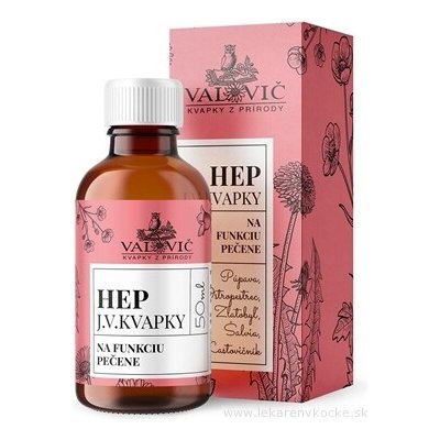 J.V Kapky HEP na funkci jater 50 ml – Hledejceny.cz