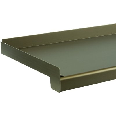 PV Plast Tažený AL parapet Bronz G 214 25x90 mm