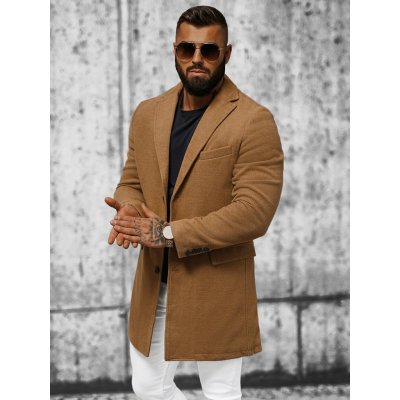 Ozonee crombie coat Volrum béžová – Zbozi.Blesk.cz