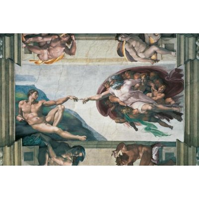 Ravensburger Michelangelo Stvoření Adama 5000 dílků