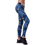 Nebbia legíny Mid Waist Ocean Power 566 modré – Zboží Mobilmania