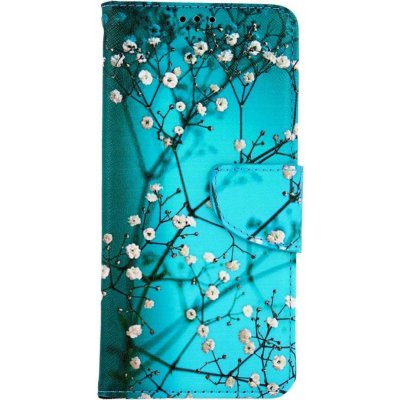 Pouzdro TopQ Samsung A53 5G knížkové Modré s květy – Zboží Živě