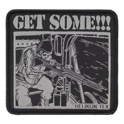 Nášivka Get some! Patch, Helikon, černá – Zboží Dáma