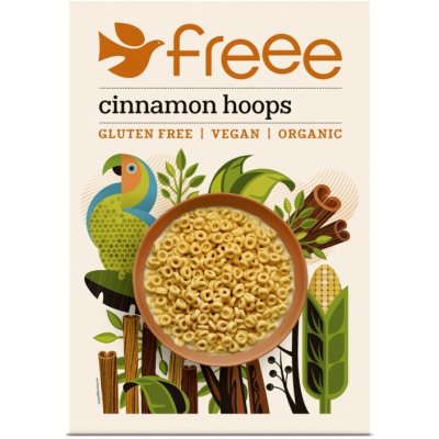 Freee Doves Farm Freee Skořicové kroužky 300 g – Zboží Dáma