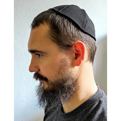 Ptákoviny CB Čepička Jarmulka černá – Zboží Dáma