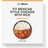 Hotové jídlo GymBeam FIT Kuřecí s rýží na mexický způsob Ready to eat 420 g