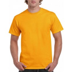 Pánské 100% bavlněné tričko Ultra Gildan zlatá