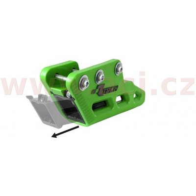 Rtech vodítko řetězu R2.0 Kawasaki R-CRUKXFVENR20 zeleno-černé | Zboží Auto