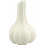 Váza Blokker – Ø 10 x 15 cm – krémová 0018070 – Hledejceny.cz