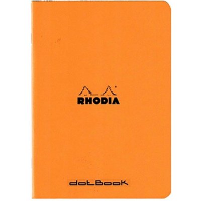 Rhodia Zápisník tečkovaný A5 oranžový