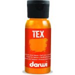 Darwi Tex barva na textil Neónově oranžová 50 ml – Zbozi.Blesk.cz