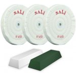 SALI 3ks leštících kotoučů pro stolní brusku – Zboží Dáma