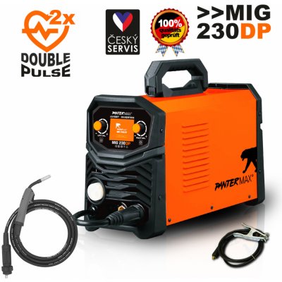 Pantermax MIG230DP MIG/TIG/MMA Double Pulse CO2 – Zboží Dáma