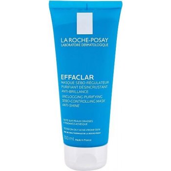 La Roche Posay Effaclar čistící maska pro redukci kožního mazu a minimalizaci pórů Paraben Free 100 ml