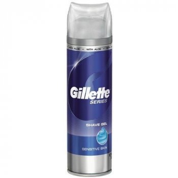 Gillette Series Sensitive Skin gel na holení pro citlivou pleť 200 ml