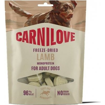 VAFO Praha s.r.o. CARNILOVE Dog FREEZE DRIED Lamb 60 g – Hledejceny.cz