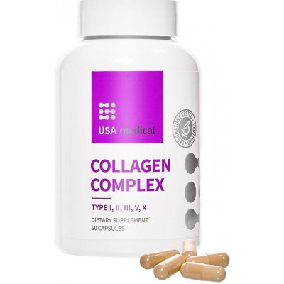 USA medical Collagen Complex 60 kapslí – Hledejceny.cz