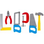 Teddies sada nářadí plast 6ks v sáčku 16x30x5cm – Hledejceny.cz