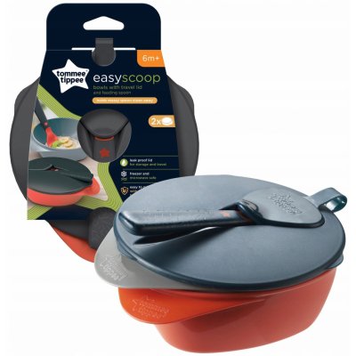 Tommee Tippee misky pro snadné nabírání Explora 2 ks 467188 – Sleviste.cz