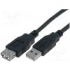 usb kabel VCOM CU202-B-015-PB USB 2.0, USB A zásuvka, USB A vidlice, 1,5m