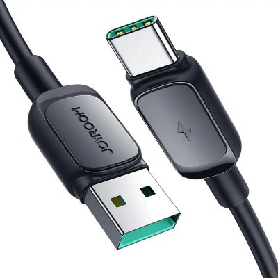 Joyroom S-AC027A14 USB - USB-C, 3A, 1,2m, černý – Zbozi.Blesk.cz