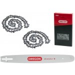 Oregon Combo set vodící lišta 45 cm + 2 x pilový řetěz pro motorové pily Husqvarna 55 345 357 435 450 460 550 Oleomac 940 947 956 Jonsered 2045 2152 2156 Dolmar 109 110 PS4600 – Sleviste.cz