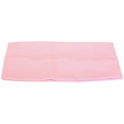 Čelenka látková široká Barva: světle růžová – Zboží Dáma