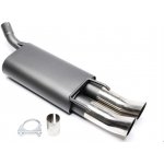 TA Technix sportovní výfuk Opel Corsa B hatchback 3/5dvéř. (93-00), 2x 76 mm DTM zahnutá nerezová koncovka bez pertlu – Hledejceny.cz