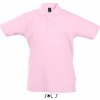 Dětské tričko Sol's dětské polo tričko Sol´s Pink