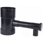 Bradas Sběrač dešťové vody s ventilem 100 mm černý – Zboží Mobilmania