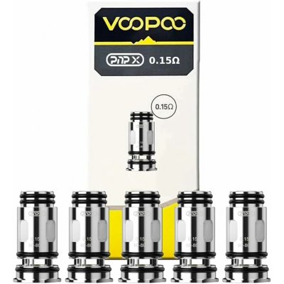 Voopoo PNP X Coil 0.15 ohm 5 ks – Hledejceny.cz
