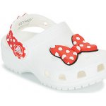 Crocs CLASSIC Disney MINNIE MOUSE dětské pantofle bílá – Zboží Dáma