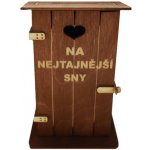 Pokladnička kadibudka Na nejtajnější sny – Zboží Mobilmania