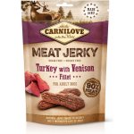 Carnilove Dog Meat Jerky Turkey with Venison Fillet 100 g – Zbozi.Blesk.cz
