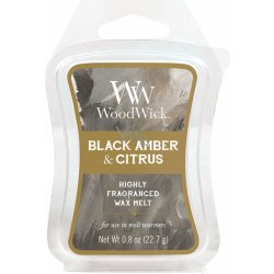 WoodWick vonný vosk Černá ambra a Citrusy 22,7 g
