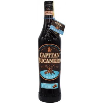 Capitan Bucanero Coffee Elixír 34% 0,7 l (holá láhev)