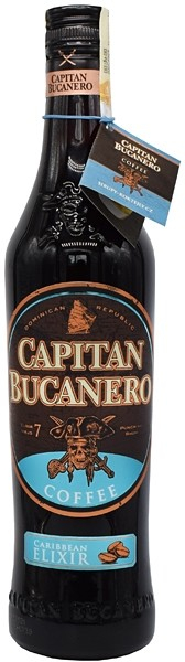 Capitan Bucanero Coffee Elixír 34% 0,7 l (holá láhev)