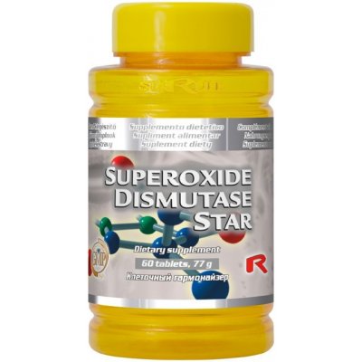 Starlife Superoxide Dismutase Star 60 tablet – Hledejceny.cz