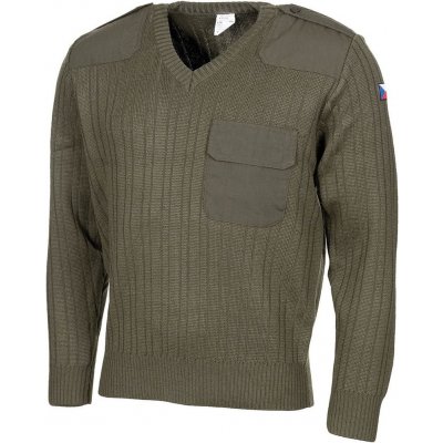 Armáda ČR svetr AČR V-střih vz.97 zelený – Zboží Dáma