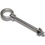 Nerezový šroub s okem M8 x 120 mm, s límcem (sukýnkou), A4 – Sleviste.cz