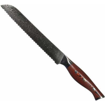Seburo Nůž na pečivo Damascus 200 mm