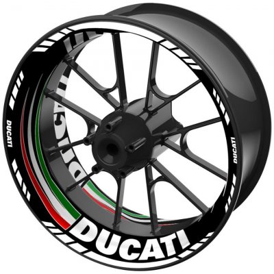 M-Style jednodílné polepy na kola DUCATI | Zboží Auto