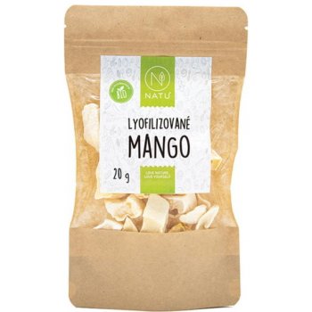 NATU Lyofilizované mango BIO 20 g