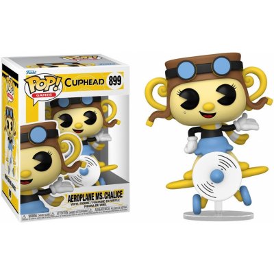 Funko Pop! Cuphead Aeroplane Ms. Chalice 9 cm – Zboží Mobilmania