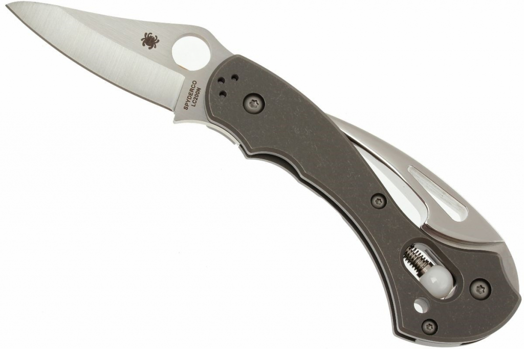 Spyderco Tusk Titanium LC200N