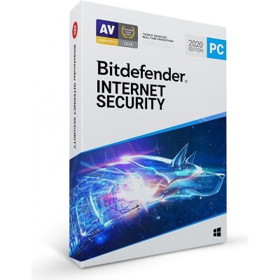 Bitdefender Internet Security 2020 1 lic. 3 roky (IS01ZZCSN3601LEN) – Zboží Mobilmania