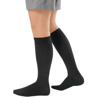 Jobst Kompresní lýtkové punčochy for Men Běžná délka se špicí černá – Zboží Mobilmania